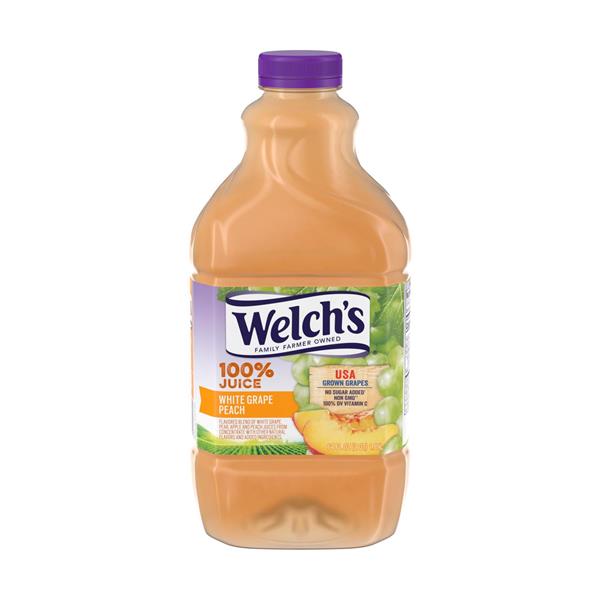 Welch's 100% White Grape Peach Juice | Hy-Vee Aisles Online Grocery ...