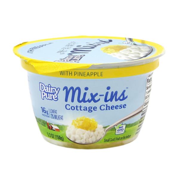 Dairy Pure Mix Ins Cottage Cheese Pineapple Hy Vee Aisles Online