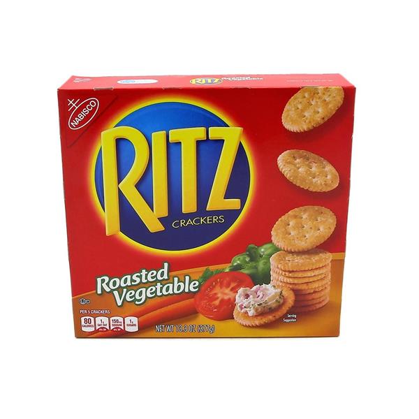 Nabisco Ritz Roasted Vegetable Crackers HyVee Aisles Online Grocery