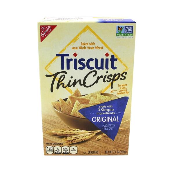 Triscuit Thin Crisps Original | Hy-Vee Aisles Online Grocery Shopping