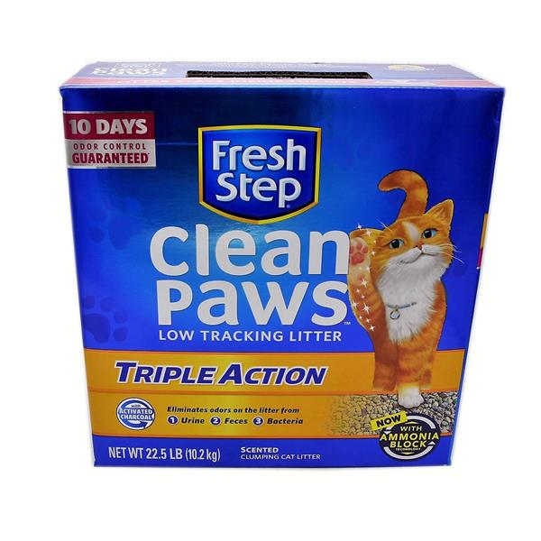 Fresh Step Clean Paws Triple Action Low Tracking Litter HyVee Aisles