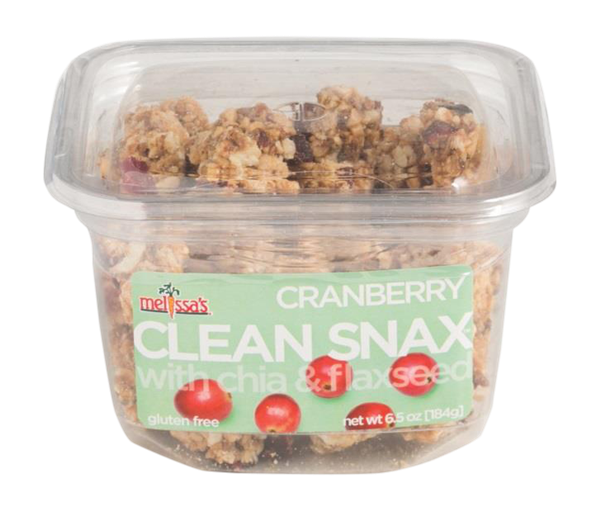 Melissa's Cranberry Clean Snax with Chia and Flax Seed HyVee Aisles