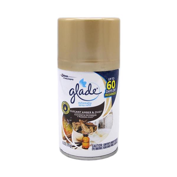 Glade Elegant Amber & OUD Automatic Spray Refill HyVee Aisles Online