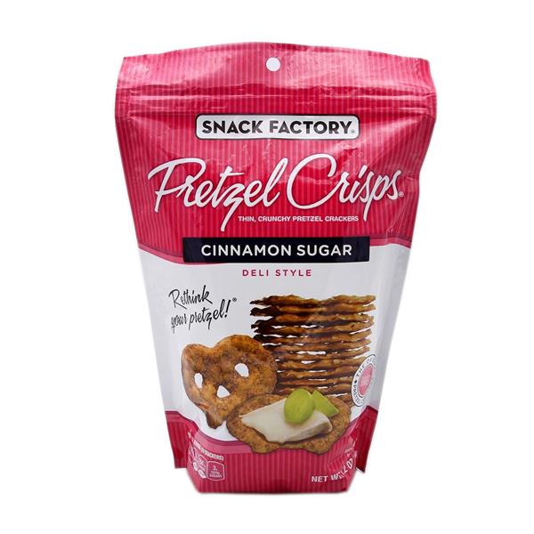 Snack Factory Pretzel Crisps Cinnamon Sugar | Hy-Vee Aisles Online
