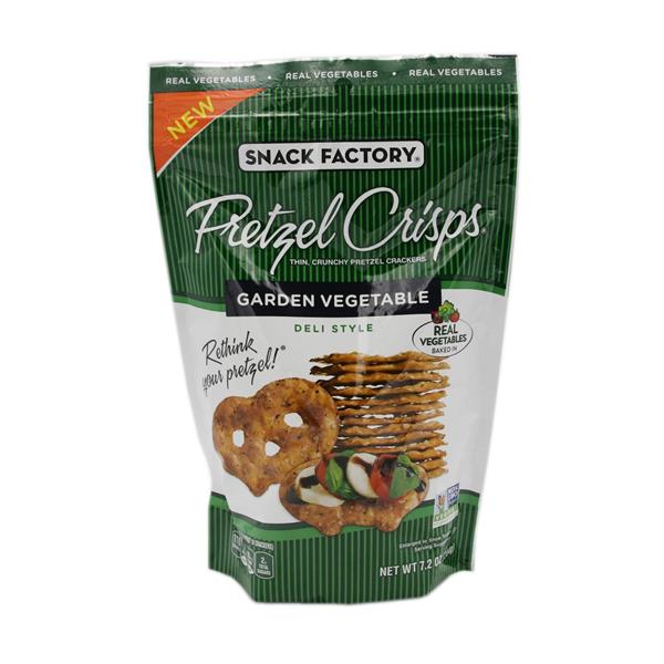 Snack Factory Pretzel Crisps Garden Vegetable HyVee Aisles Online