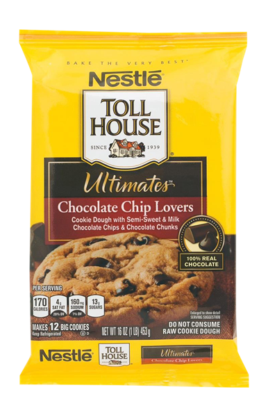 Nestle Toll House Ultimates Chocolate Chip Lovers Cookie ...