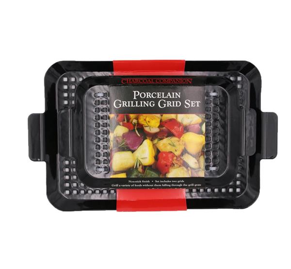 Charcoal Companion Porcelain Grilling Grid Set HyVee Aisles Online