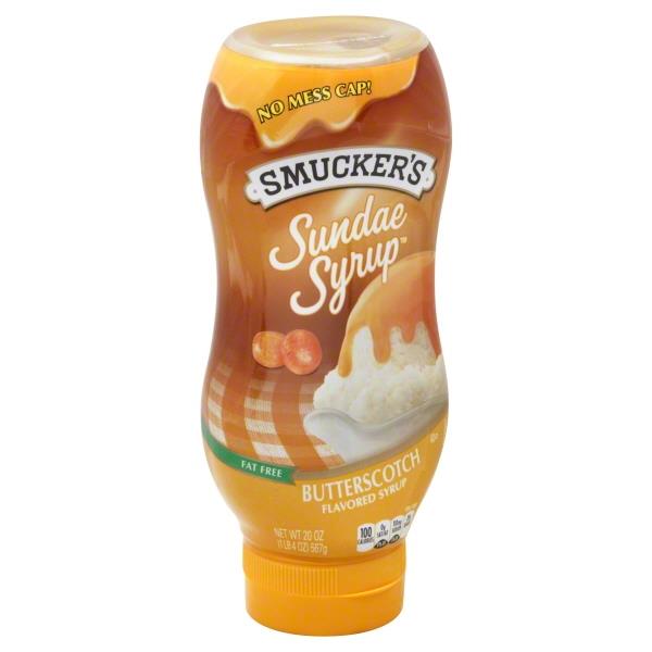 Smucker's Sundae Syrup Fat Free Butterscotch | Hy-Vee Aisles Online