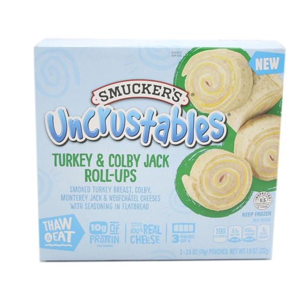 Smucker's Uncrustables RollUps Turkey & Colby Jack 32.6 oz HyVee