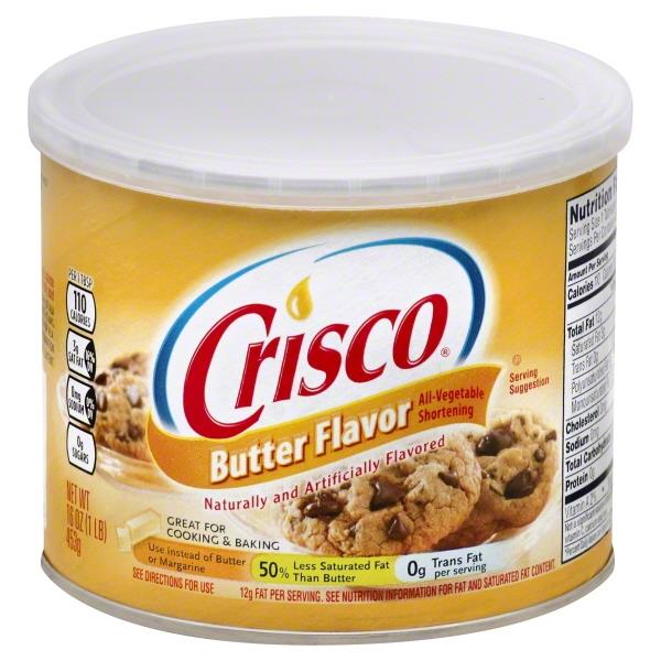Crisco All-Vegetable Butter Flavor Shortening