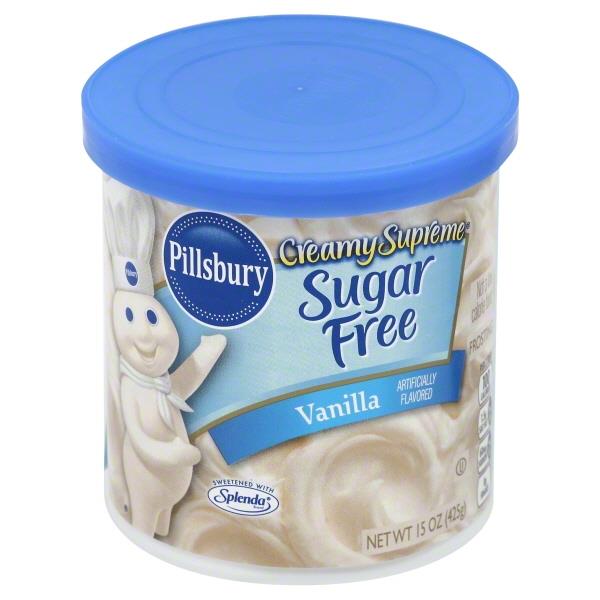 Pillsbury Creamy Supreme Vanilla Sugar Free Frosting HyVee Aisles
