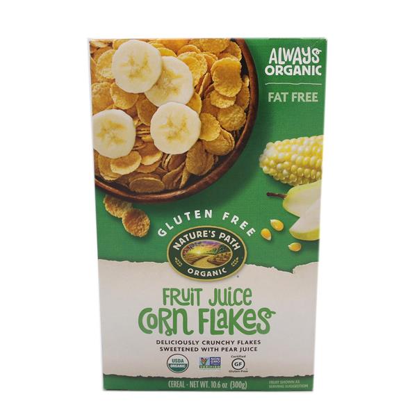 Nature's Path Organic Gluten Free Fruit Juice Corn Flakes Cereal | Hy ...