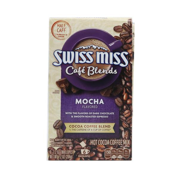 Swiss Miss Cafe Blends, Mocha, 61.2 oz Envelopes HyVee