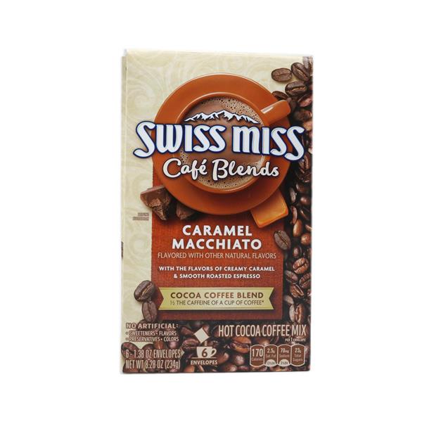 Swiss Miss Cafe Blends, Caramel Macchiato, 6-1.38 oz Envelopes | Hy-Vee ...