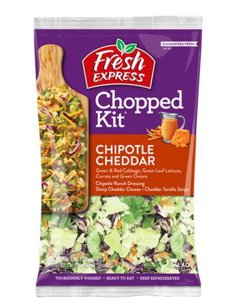 Fresh Express Chipotle Cheddar Chopped Kit Hy Vee Aisles Online Grocery Shopping