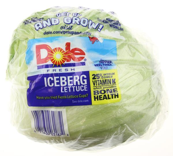Dole Iceberg Lettuce HyVee Aisles Online Grocery Shopping