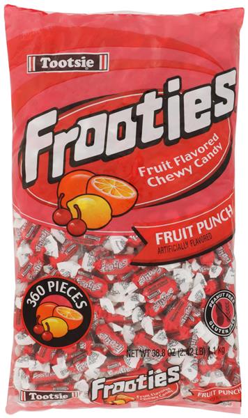 Tootsie Roll Frooties Fruit Punch Flavored Chewy Candy Bag | Fig App