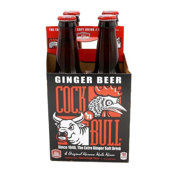 Cock N Bull Ginger Beer Soft Drink 4Pk | Hy-Vee Aisles Online Grocery ...