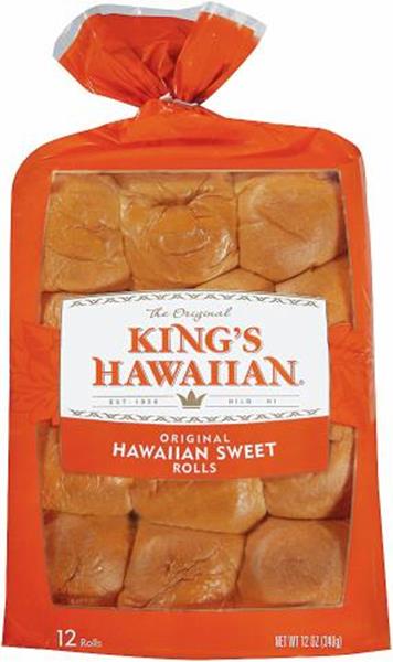 King's Hawaiian Original Sweet Rolls 12 oz. Bag | Hy-Vee Aisles Online ...