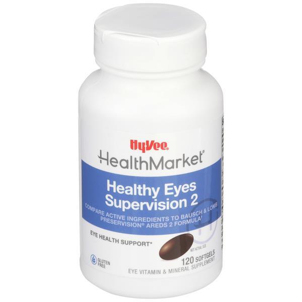 Hy-Vee HealthMarket Healthy Eyes Supervision 2 Softgels | Hy
