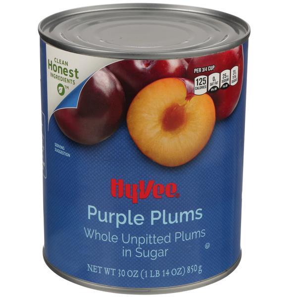 HyVee Whole Purple Plums in Heavy Syrup HyVee Aisles Online Grocery Shopping