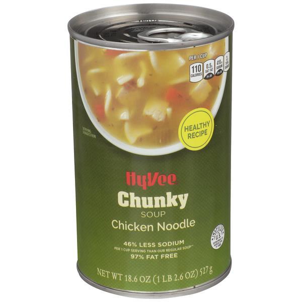 HyVee Healthy Recipe Chunky Chicken Noodle Soup HyVee Aisles Online