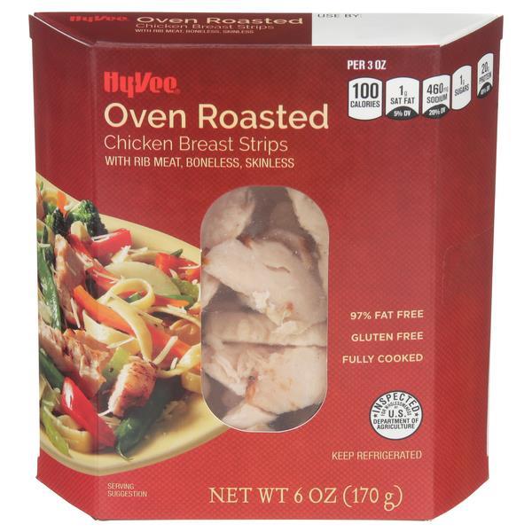 HyVee Oven Roasted Chicken Breast Strips HyVee Aisles Online