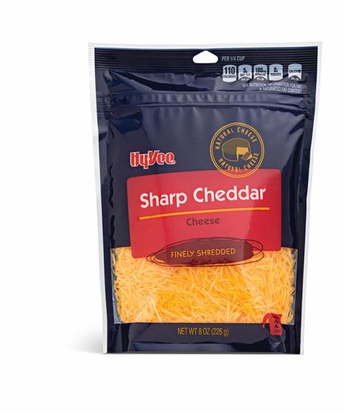 Hy-Vee Finely Shredded Sharp Cheddar Natural Cheese | Hy-Vee Aisles ...