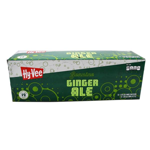 HyVee Ginger Ale Soda 12 Pack HyVee Aisles Online Grocery Shopping