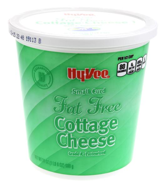 Hy-Vee Small Curd Fat Free Cottage Cheese | Hy-Vee Aisles Online ...