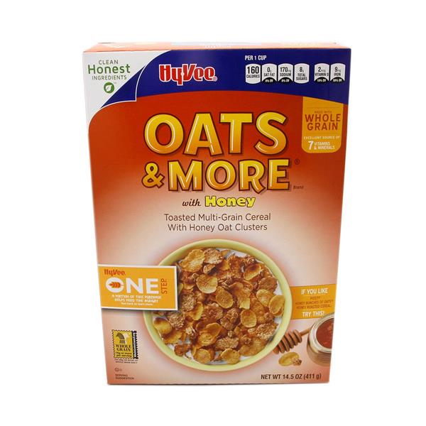 HyVee One Step Oats & More with Honey Cereal HyVee Aisles Online