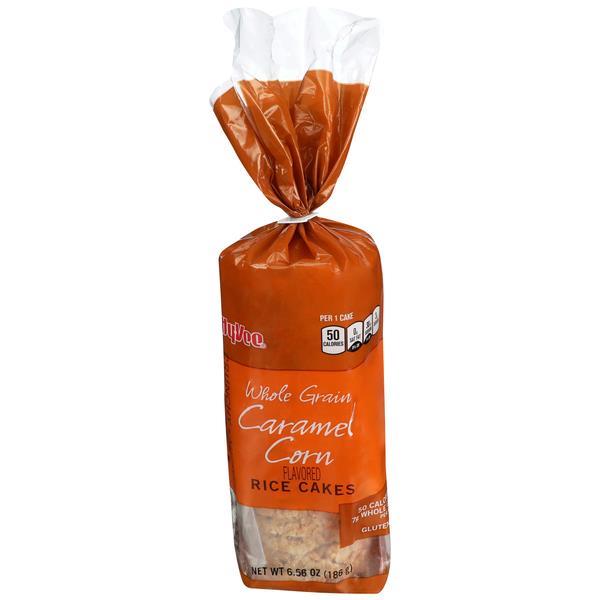 HyVee Caramel Corn Whole Grain Rice Cakes HyVee Aisles Online
