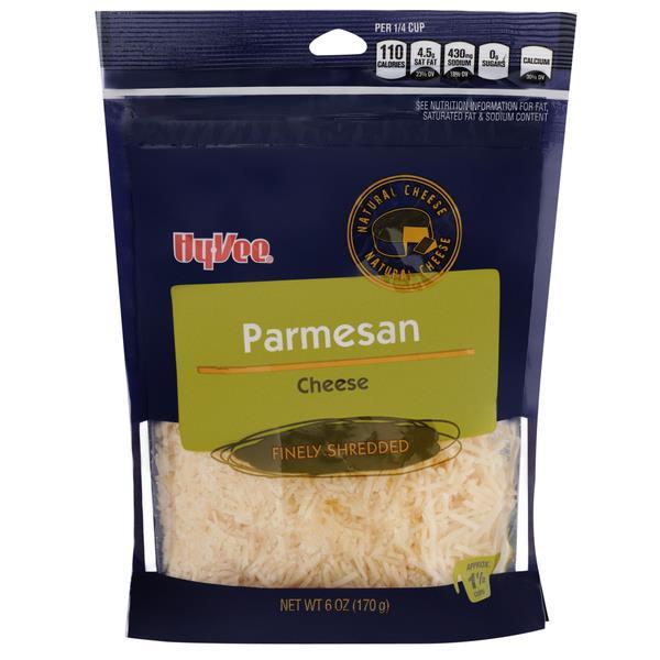 HyVee Finely Shredded Parmesan Cheese HyVee Aisles Online Grocery