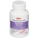 Hy-Vee Healthmarket Calcium 600+D3 Plus Minerals Calcium Supplement Caplets