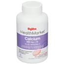 Hy-Vee HealthMarket Fruit Punch Chewables Calcium 600+D3 Plus Minerals Calcium Supplement Tablets