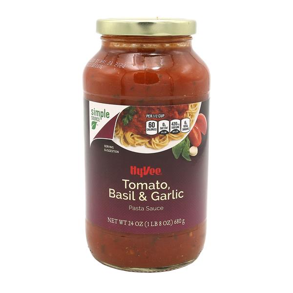 Hy Vee Tomato Basil Garlic Pasta Sauce Hy Vee Aisles Online