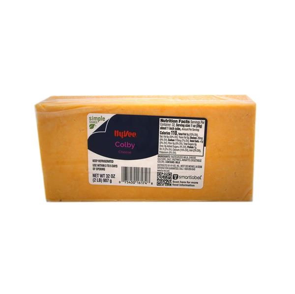 HyVee Colby Block Cheese HyVee Aisles Online Grocery Shopping