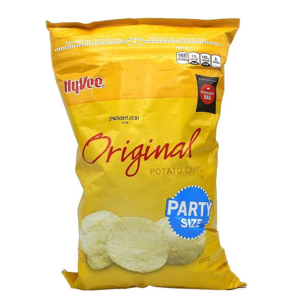HyVee Original Potato Chips Party Size HyVee Aisles Online Grocery
