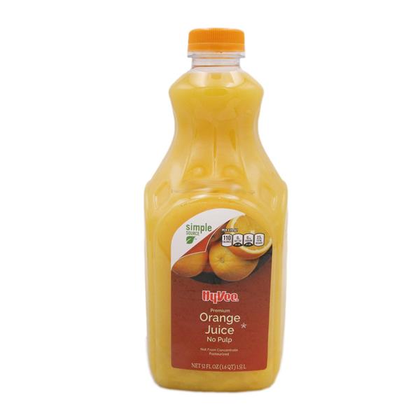 HyVee Orange Juice No Pulp HyVee Aisles Online Grocery Shopping