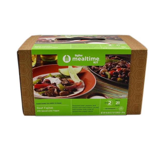 HyVee Mealtime Kit Beef Fajitas HyVee Aisles Online Grocery Shopping