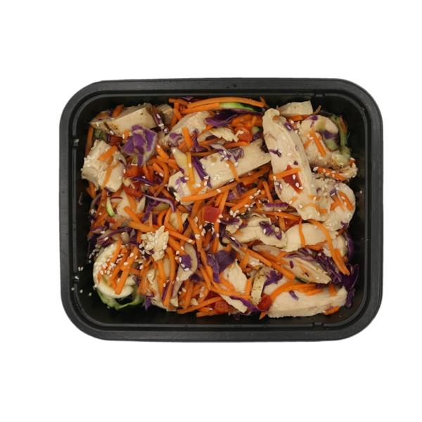 Teriyaki Chicken Zucchini Noodles Hy Vee Aisles Online Grocery Shopping