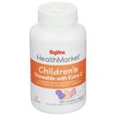Hy-Vee HealthMarket Children's Chewable with Extra C Multivitamin Supplement