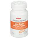 Hy-Vee HealthMarket One Daily Women's 50+ Multivitamin Supplement Tablets