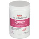 Hy-Vee HealthMarket Calcium 600 + D3 Caplets
