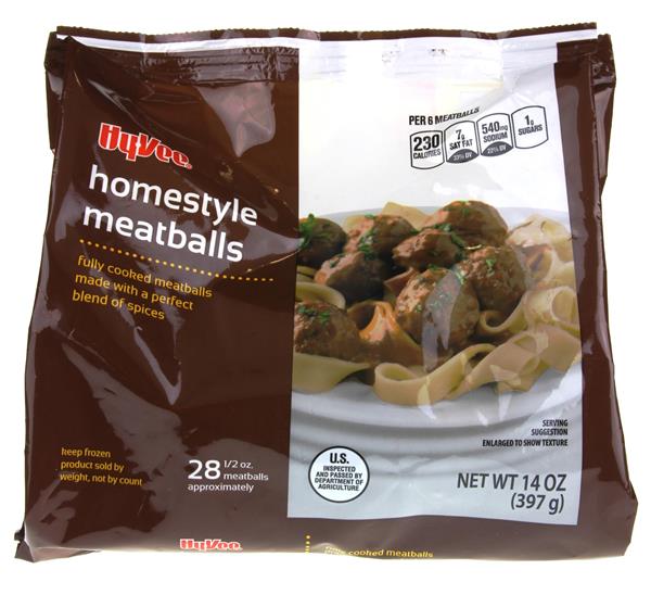 HyVee Homestyle Meatballs HyVee Aisles Online Grocery Shopping