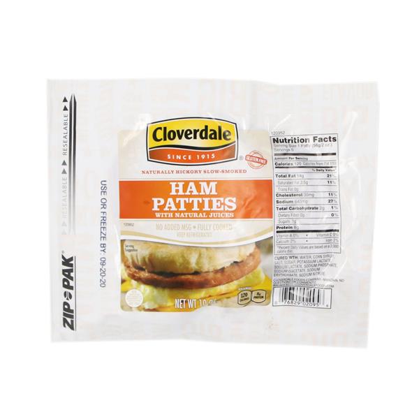 Cloverdale Ham Patties HyVee Aisles Online Grocery Shopping