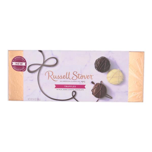 Russell Stover Truffles in Milk, Dark & White Chocolate HyVee Aisles