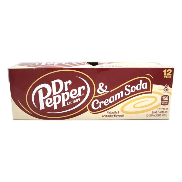 Dr Pepper & Cream Soda 12Pk HyVee Aisles Online Grocery Shopping