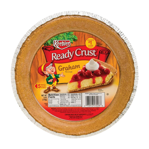 Keebler Ready Crust 9 Inch Graham Pie Crust Hy Vee Aisles Online Grocery Shopping 8316