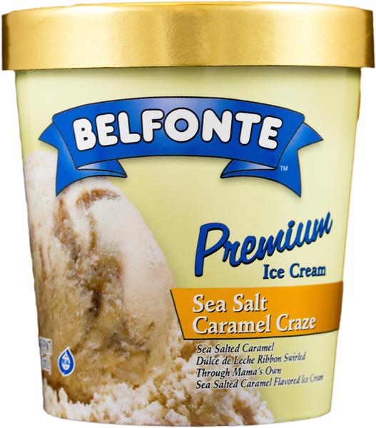 Belfonte Premium Sea Salt Caramel Craze Ice Cream | Hy-Vee Aisles